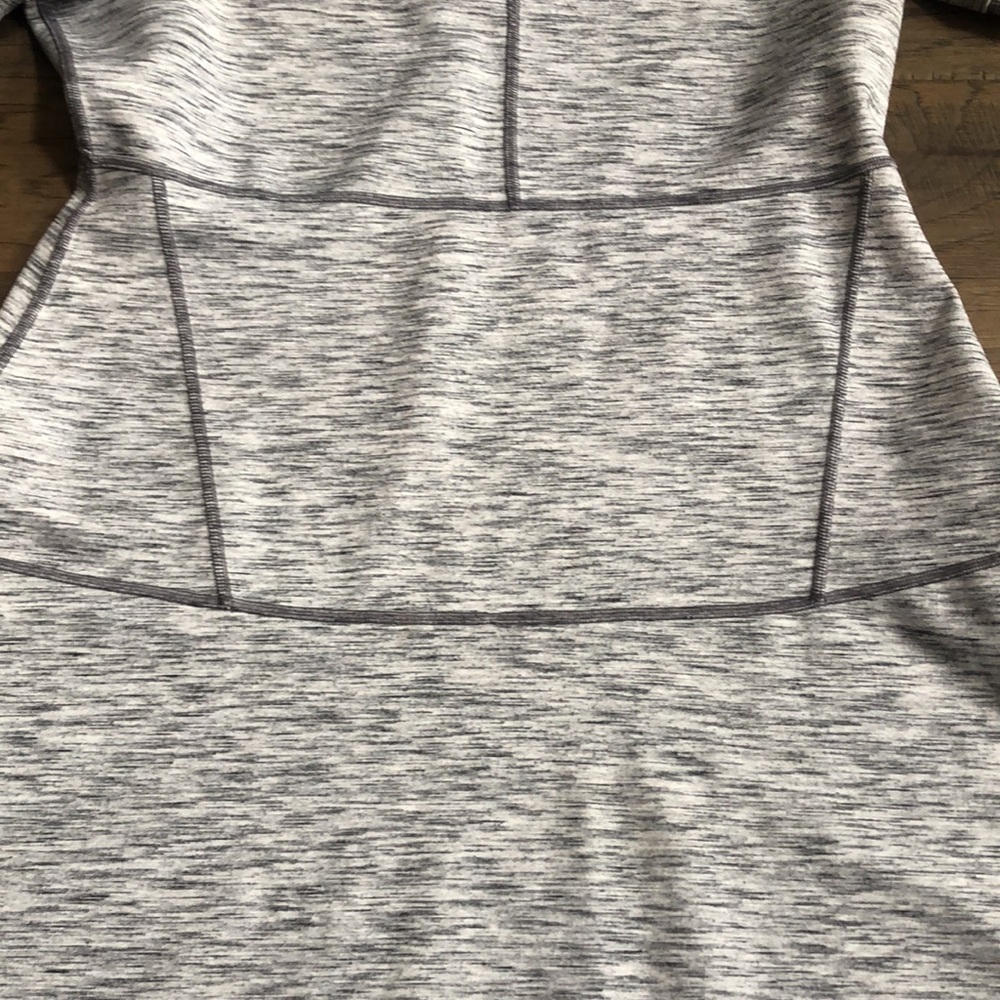 Athleta gray heather dress Sz XL - Picture 6 of 11